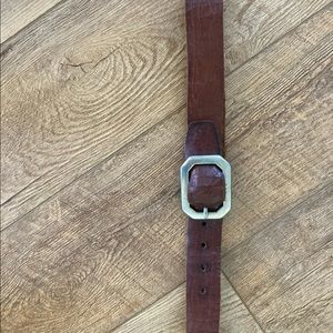 Leather True Religion Belt